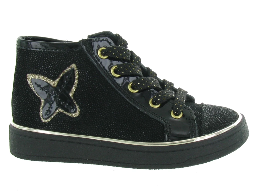 Bellamy Chaussures A Lacets Lena Noir 2 Bellamy Chaussures A Lacets Lena Noir – Image 2