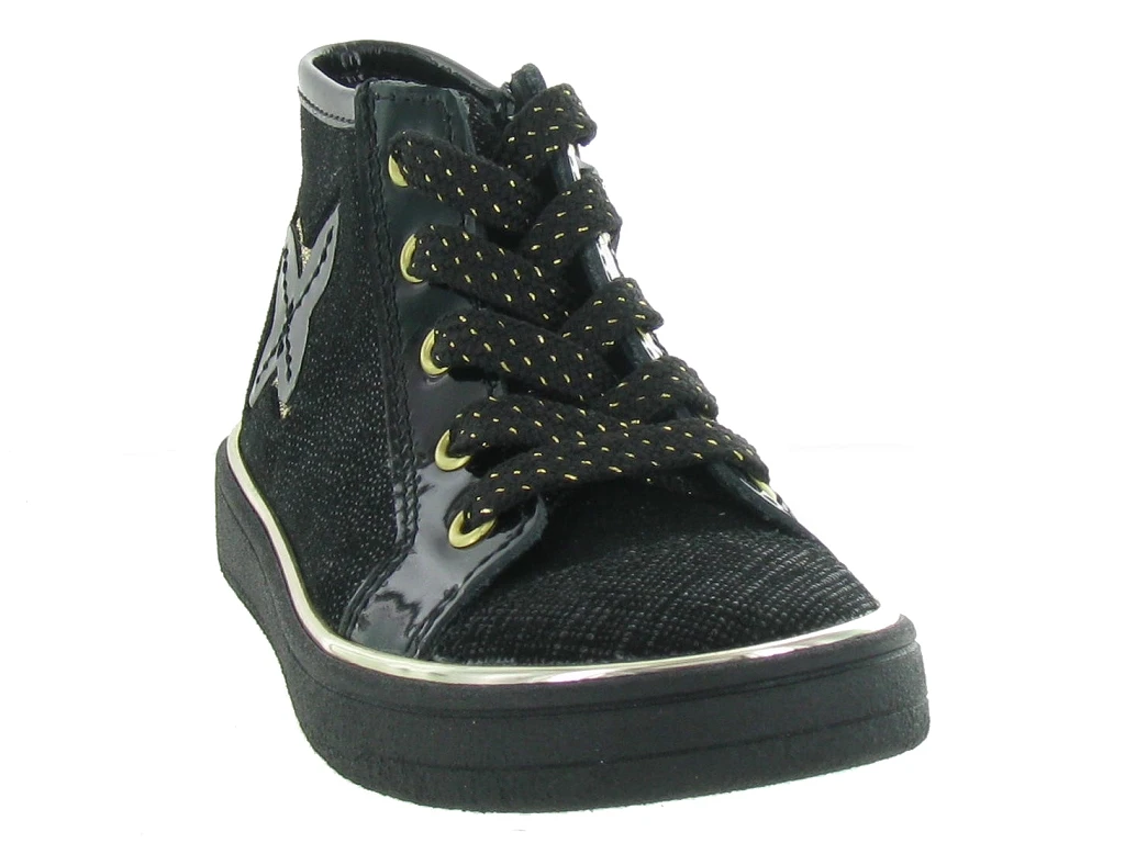 Bellamy Chaussures A Lacets Lena Noir 3 Bellamy Chaussures A Lacets Lena Noir – Image 3