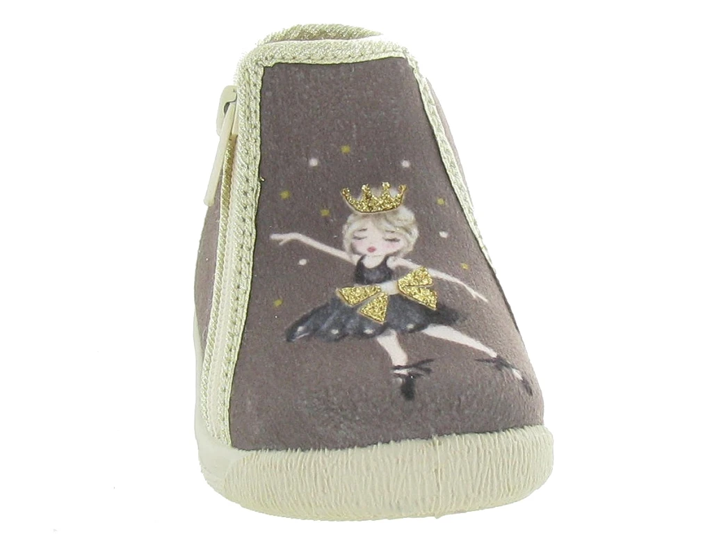 Bellamy Chaussons Et Pantoufles Vanou Taupe 3 Bellamy Chaussons Et Pantoufles Vanou Taupe – Image 3