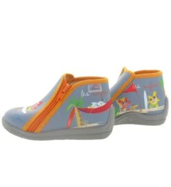 Bellamy Chaussons Et Pantoufles Prague Gris -Bellamy Chaussures Boutique 5355801 3