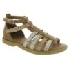 Bellamy Sandales Et Nu Pieds Clea Camel