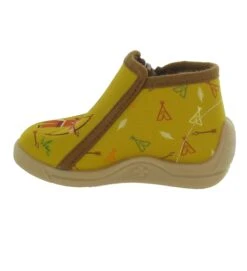 Bellamy Chaussons Et Pantoufles Nagi Jaune Moutarde -Bellamy Chaussures Boutique 5467201 5