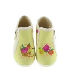 Bellamy Chaussons Et Pantoufles Naomi Jaune Fluo