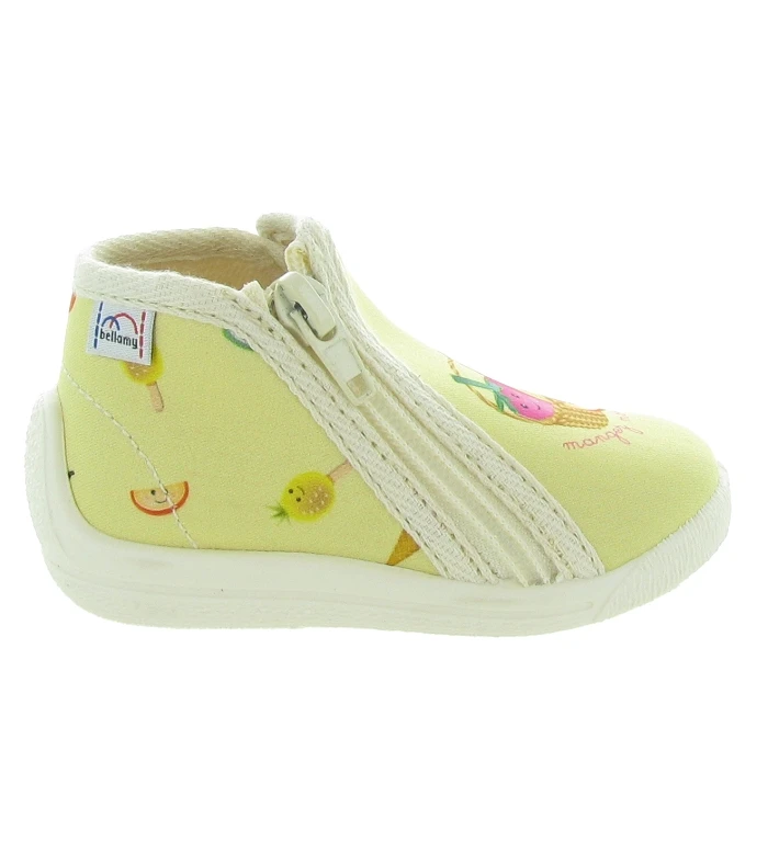 Bellamy Chaussons Et Pantoufles Naomi Jaune Fluo 3 Bellamy Chaussons Et Pantoufles Naomi Jaune Fluo – Image 3