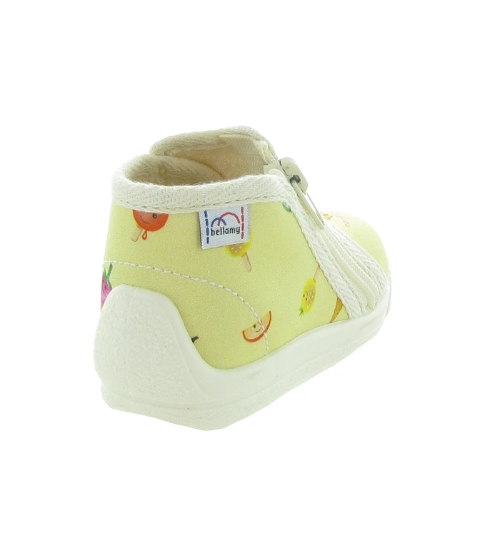 Bellamy Chaussons Et Pantoufles Naomi Jaune Fluo 5 Bellamy Chaussons Et Pantoufles Naomi Jaune Fluo – Image 5