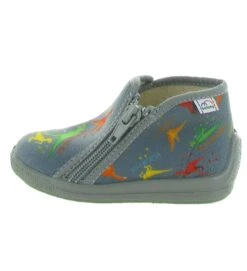 Bellamy Chaussons Et Pantoufles Tela Gris -Bellamy Chaussures Boutique 7255401 4