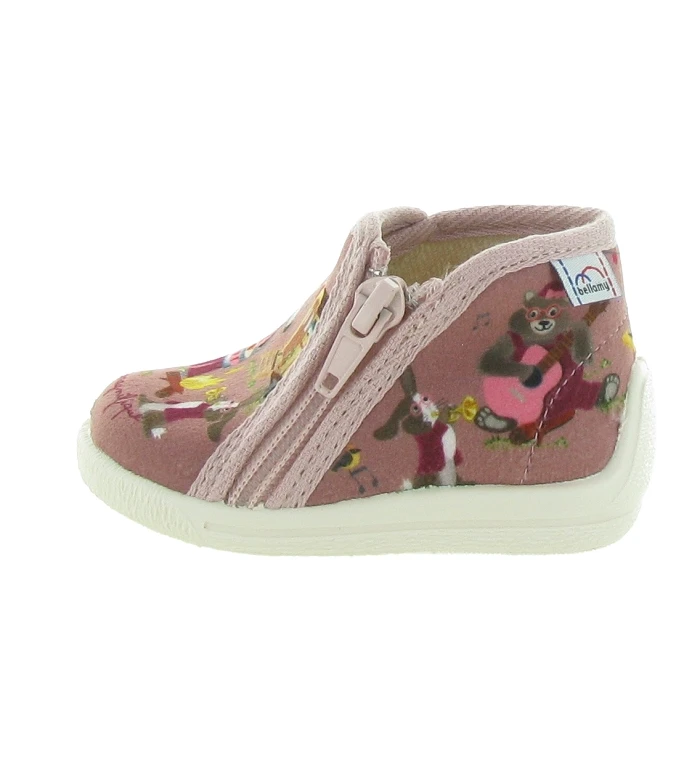 Bellamy Chaussons Et Pantoufles Tafa Rose 4 Bellamy Chaussons Et Pantoufles Tafa Rose – Image 4
