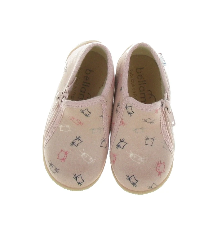 Bellamy Chaussons Et Pantoufles Mimi Rose Pale 1 Bellamy Chaussons Et Pantoufles Mimi Rose Pale
