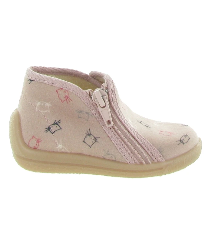 Bellamy Chaussons Et Pantoufles Mimi Rose Pale 2 Bellamy Chaussons Et Pantoufles Mimi Rose Pale – Image 2