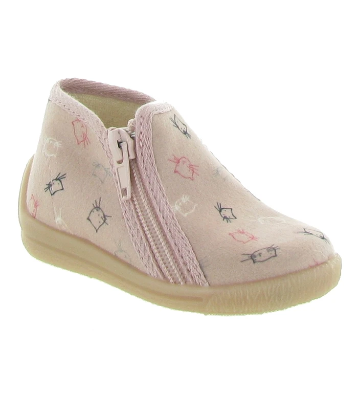 Bellamy Chaussons Et Pantoufles Mimi Rose Pale 3 Bellamy Chaussons Et Pantoufles Mimi Rose Pale – Image 3