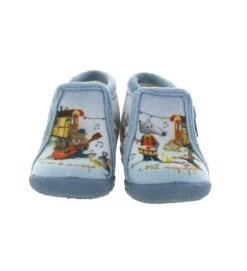 Bellamy Chaussons Et Pantoufles Temini Bleu -Bellamy Chaussures Boutique 7260101 3